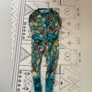 Little Sleepies Pasta Party size 6-12 MONTHS